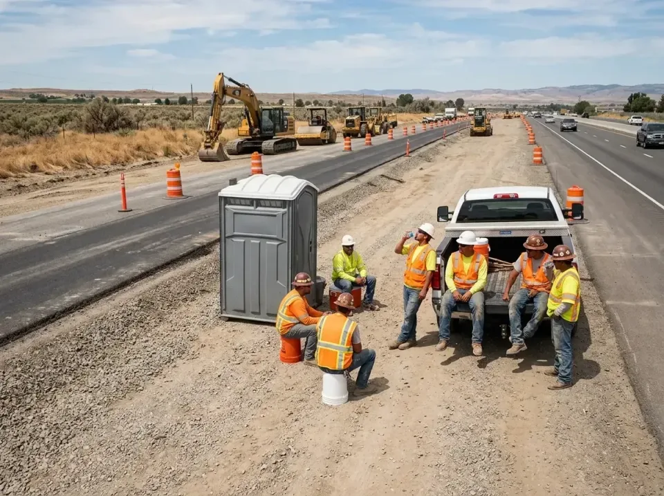 highway-road-construction-crew-007 — frequently asked questions, Porta Potty and Restroom Rentals in Shannondale, WV